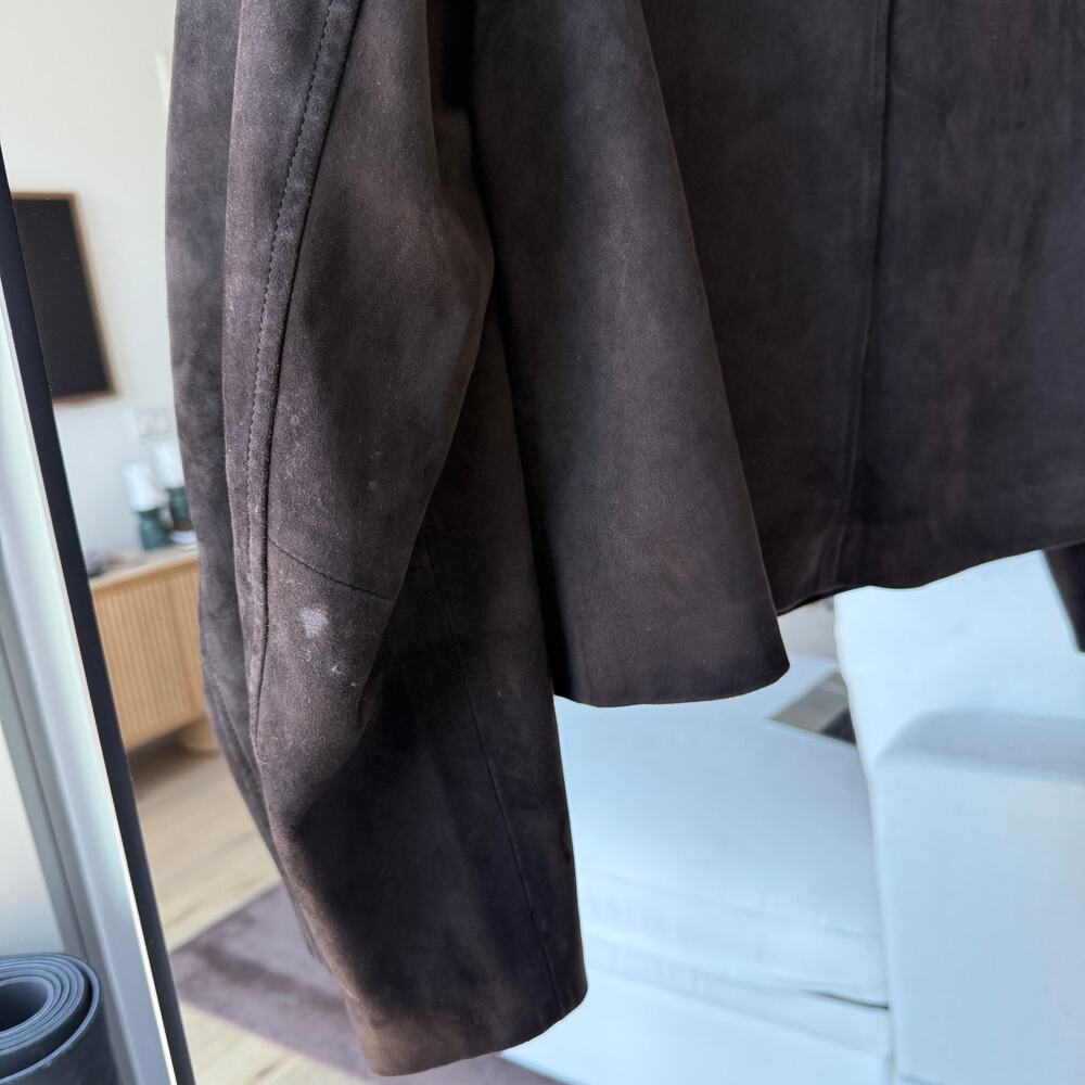 Massimo Dutti Suede Leather Jacket - Picture 5 of 7